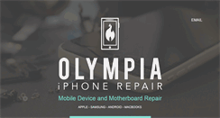 Desktop Screenshot of olympiaiphonerepair.com